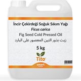 EstoreBox Tito Incir Çekirdeği Soğuk Sıkım Yağı Ficus Carica 5 kg