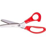EstoreBox Tokıa Zig Zag Kesim Terzi Sürfile Makası 23.5 cm Plastik Saplı, 01062021SRF