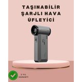 EstoreBox Turbo Güçlü Hava Üfleme ve Vakum Makinesi Çok Fonksiyonlu Kullanım - 001-Siyah