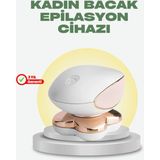 EstoreBox Vücut Tüy Temizleme Cihazı Ağrısız Tıraş Dört Kesici Başlık - Ahşap