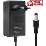 EstoreBox Weko 12 Volt - 1.5 Amper 5.5*2.5 Uçlu Yerli Üretim Plastik Kasa Priz Tipi Adaptör