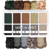 EstoreBox Wet N Wild Renk Simgesi 10-Pan Göz Farı Makyaj Paleti, Işıklar Kapalı, Uzun Ömürlü, Pırıltılı, - Standart