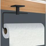 EstoreBox Yapışkanlı Kağıt Havlu Askısı, Metal, Tasarım,solo Peçetelik Havluluk, Duvar Veya Dolap Altı