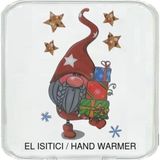 EstoreBox Yildizli Noel Cücesi Cep Sobasi,el Isitici,sicak Su Torbasi Pvc 10X9,5CM - Ada Çayı