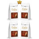 Estoria Coffee Dibek Kahvesi 1kg ( 1000g)(4x250g) | Geleneksel Dibek Öğütümü | Yumuşak İçim | Öğütülmüş - 1 kg