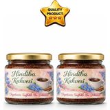 Estoria Coffee Hindiba Kahvesi 200g ( 2x100g) | Kafeinsiz Kahve Alternatifi | Cam Kavanoz | Öğütülmüş - 200 gr