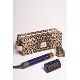 Estrella Paris Leopar Dy-Son Airwrap ve Tüm Saç Şekillendiriciler Için Xl Boy Çanta Seyahat Çantası Leo Çizgi - Leopar - Gümüş