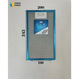 Esty: 2240 | 200X345 mm | Aspiratör & Davlumbaz Tel Yağ Filtresi | Model: 11010157 - 9197059799 | 20X34,5 cm