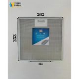 Esty 2240X6 | 262X253 mm | Aspiratör & Davlumbaz Tel Yağ Filtresi | Model: V47006100 - YT142.2240.01 | 26,2X25,3 cm