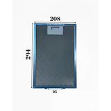 Esty İle Uyumlu Davlumbaz 20,8X29,4 CM Arka Aralık 4,5 CM Aspiratör Filtresi