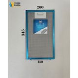 Esty Uyumlu Davlumbaz 20X34,5 cm Arkaara 12,5cm Aspiratör Filtresi - Adet-Set