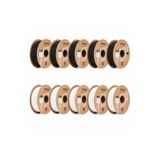 Esun Pla Basic Beyaz / Siyah Filament 10’lu Kutu 1.75 mm 1 kg - 5 Beyaz + 5 Siyah - Bisiparisver