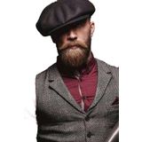 ESUSO Kışlık Kaşe Kumaş Erkek Şapka Kasket Newsboy Peaky Blinders Kap Hat arenNM438
