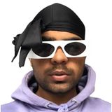 ESUSO Siyah Renk Durag Bandana, Kafa Bandı, Erkek Bandana