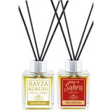 Esved 100 ml Medine Ravza Kokusu ve Kubbetüs Sahra Kokusu Çubuklu Oda Kokusu