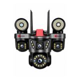 Esvision Es-9003 3 Lensli 9Mp Akıllı Wifi Ptz Kamera Gece Görüşlü Güvenlik Kamerası
