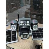 Esvision GÜNEŞ ENERJİLİ E SİMLİ 4 KAMERALI 4K ULTRA HD 8 MP KAMERA RETRO - Gri - Siyah