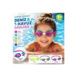 Eşya Dünyası Çocuk Yüzücü Gözlüğü 3+ Yaş | Deniz & Havuz İçin Ayarlanabilir Su Geçirmez Yüzücü Gözlüğü
