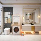 Esyah Ahşap-Banyo Dolabı Çamaşır Makinesi Dolabı Kurutma Makinesi Dolabı Çekmeceli