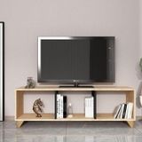 Esyah Tv Ünitesi Modern Tv Sehpası - Atlantikçam & Antrasit Detaylı