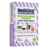 Eşyalar - Giysiler - Meslekler-İngilizce Konuşturan Kelime Kartları-En Çok Kullanılan Kelimeler