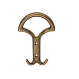 Eta Portmanto Askısı, Metal Vestiyer Askısı, 65 Gr, Dolap ve Duvar Askılığı, Antik Sari (Vidalı)