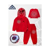 ETÇ BABY E.T.Ç BABY Erkek Çocuk Işıklı Örümcek Adam Kostümlü Üçlü Eşofman Takım