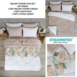 Ete Hometex Çift Kişilik Welsoft Uyku Seti - Açık Bej