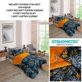 Ete Hometex Tek Kişilik Welsoft Uyku Seti - Karışık - 155 x 215