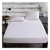 Etehometex Kapitoneli Sıvı Geçirmez Yatak Koruyucu Fitted Alez 120X200 Tek Kişilik 8696474231545 - Beyaz - 120 x 200 cm