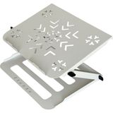 Etepzo Bilgisayar Standı(Metal, Konum ve Yüksekliği Ayarlanabilir) Laptop/tablet Stand - Beyaz