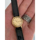 Eterna 23.7 Mm Deri Kordon 14K Altın Kadın Kol Saati 2.El