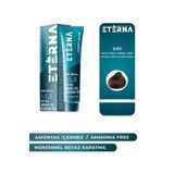 ETERNA Amonyaksız Organik İçerikli Saç Boyası 60ml 6/03 Koyu Doğal Kumral Dore ve90ml Eterna Oksidan