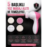 Eternashop 5 Fonksiyonlu Kablosuz Yüz Temizleme Cihazı ile Derinlemesine Cilt Bakımı - ETERNA8274-8148