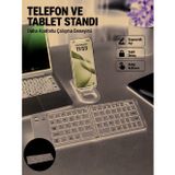 Eternashop Bluetooth Katlanabilir Klavye USB-C Şarjlı 3 Cihaz Bağlantılı Taşınabilir Kla - ETERNA3855-7