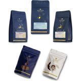 Eterno Kahve Ritüeli – Beşli Tadım Seti - Filtre Kahve + Gold Granül Kahve + Coffee Crema Süt Tozu - 1 Adet