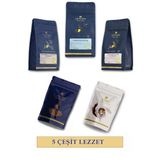 Eterno Kahve Ritüeli - Beşli Tadım Seti - Filtre Kahve + Gold Granül Kahve + Coffee Crema Süt Tozu