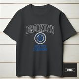 Etex Design Brooklyn Atletıcs Champıons T-Shırt - 5XL