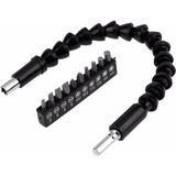 Ethab Ticaret Matkap Ucu - Bükülebilir Oynar Vidalama Bits Uzatma Aparatı 30CM - Komple Set - 1 - 001-Renkli