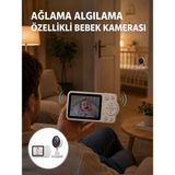 Ethab Ticaret Wifi Gerektirmeyen Dijital Şifrelemeli Bebek Monitörü Yeni Nesil - GL002V-7MXIU0