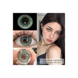 ethanol Derma Premium gözü büyük gösteren boston Green yıllık kullanım Göz Lensi