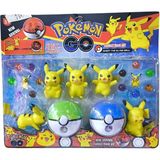 Ethell Oyuncak Kartela Pokemon Seti T0309 - Renkli