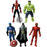 Ethem Oyuncak 5Li Super Kahramanlar Oyun Seti 2156-5, Marvel Karakterler Figur Seti
