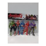 Ethem Oyuncak 5Li Super Kahramanlar Pvc Oyun Seti 1885-5, Hulk, Spider Man, Captain America, Iron Man, Thanos Set