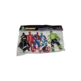 ETHEM Oyuncak 5'li Süper Kahramanlar Pvc Oyun Seti 2156-P5, Hulk Ironman Captain America Spiderman B