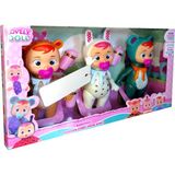 Ethem Oyuncak Lovely Doll Ağlayan Bebekler 3'Lü Set 8268B
