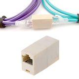 Ethernet Kablo Uzatma Aparatı Jack Cat5 Cat6 Birleştirici İNTERNET Birleştirici Kablo Ara RJ45 JAK