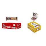 Eti 12x100 gr Burçak Sütlü Kakaolu Kremalı Yulaflı Bisküvi + 48x18 gr Puf Kakaolu Bisküvi