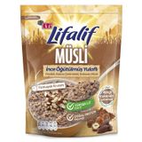 Eti 250 gr Lifalif İnce Öğütülmüş Yulaflı Fındıklı Kakao Çekirdekli Kakaolu Müsli