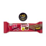 Eti 34 g x 42 Çikolatalı Gofret Sütlü Fındık Kremalı Atıştırmalık Türkiye Menşeli - 34 gr